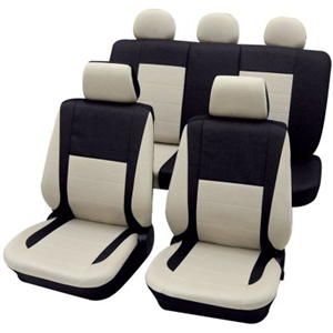 Seat cover Eco Elegance beige SAB1 Vario  - Top1autovaruosad