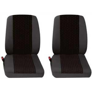 Seat covers Profi1 1   1 seat red - Top1autovaruosad