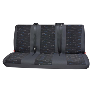 3-seater seat cover Profi2, blue