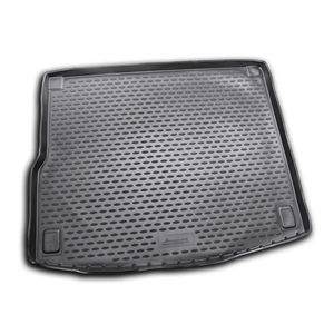 Rubber luggage mat for VW Touareg 2010 ->