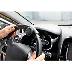 Steering knob for steering wheel, low profile, Ø 26-35mm