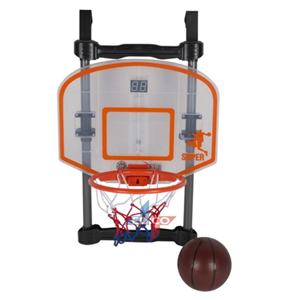 Basketball set for door with display