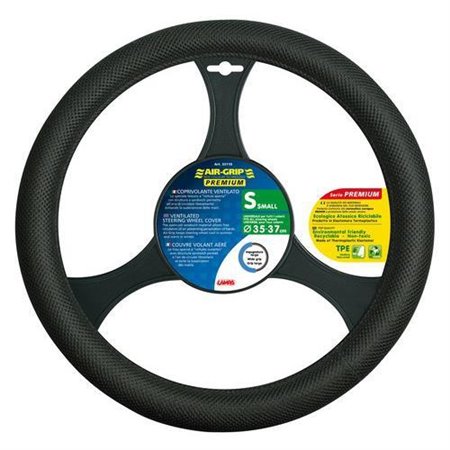 Steering wheel cover Air Grip black 37-39cm