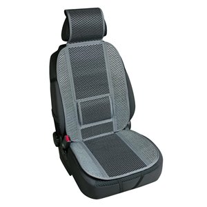 Seat cover Bamboo gray