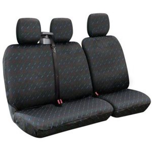 Van seat cover set 3 parts  gray - Top1autovaruosad