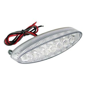 Motorcycle tail light with 2 functions