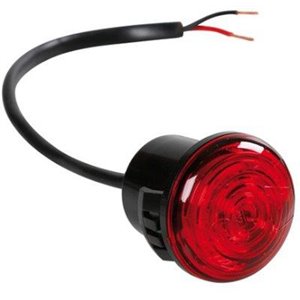 Marker light 12 24V  1 LED  red - Top1autovaruosad