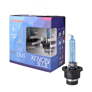 Xenon D4S set 2pcs light blue light