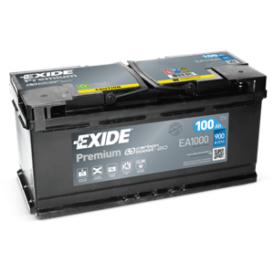 Exide Premium 100Ah900A353x175x190-+