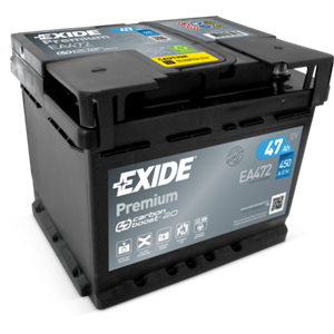 Exide Premium 47Ah450A 207x175x175-+