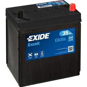Exide Excell 35Ah 240A 187x127x220-+