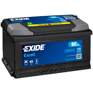 Battery Excell 80Ah 700A 315x175x175 -   - Top1autovaruosad