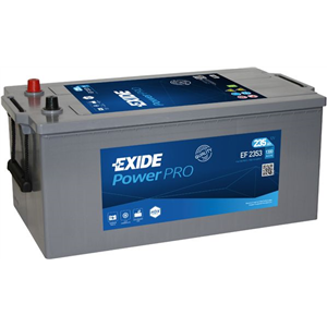 Exide PowerHDX 235Ah 1300A 518x279x240mm + -