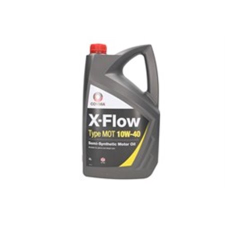 X-FLOW MOT 10W40 5L Motorolja X FLOW (5L) SAE 10W40 (lämplig för bensin och diesel) 