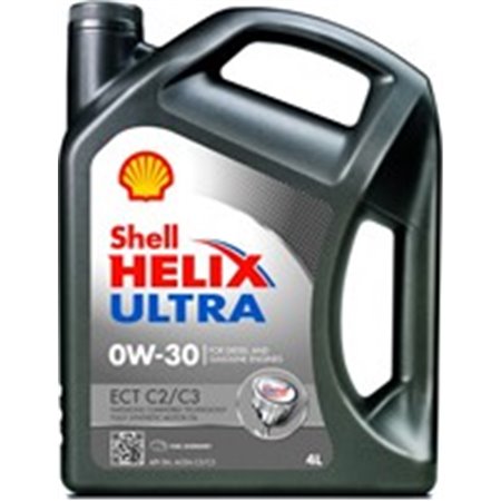 HELIX ULTRA ECT C2/C3 4L Engine oil Helix Ultra (4L) SAE 0W30 API SN ACEA C2 C3 FIAT 9