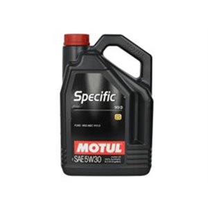 SPECIFIC 913D 5W30 5L Моторное масло MOTU - Top1autovaruosad