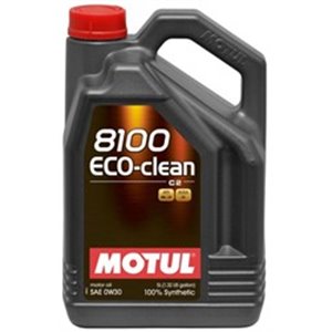 8100 ECO-CLEAN 0W30 5L Моторное масло MOTUL    17010 