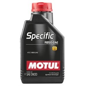 SPECIFIC RBS0-2AE 0W20 1L  Mootoriõli MOTUL 