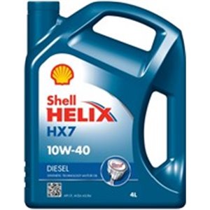 HELIX D HX7 10W40 4L  Engine oils SHELL 