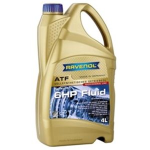 RAV ATF 6HP FLUID 4L Трансмиссионное масло ATF RAVENOL    1211112 