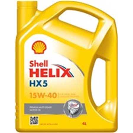 HELIX HX5 15W40 4L  Mootoriõli SHELL 
