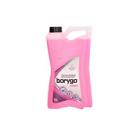 BORYSZEW BORYGO NEW 5L - Coolant (coolant type G11) (5L, -35°C), pink, contains: mono-ethyleneglycol