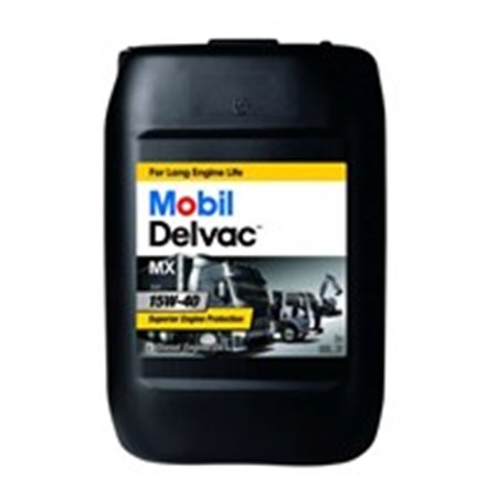 DELVAC MX 15W40 20L Engine oil DELVAC (20L) SAE 15W40 API CF 4 CG 4 CH 4 SJ ACEA