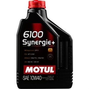 6100 SYNERGIE+ 10W40 2L  Engine oils MOTUL 
