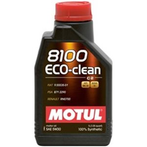 8100 ECO-CLEAN 5W30 1L  Engine oils MOTUL 