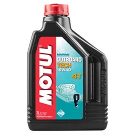 OUTBOARD TECH 4T 10W402L 4 хтактное моторное масло MOTUL 