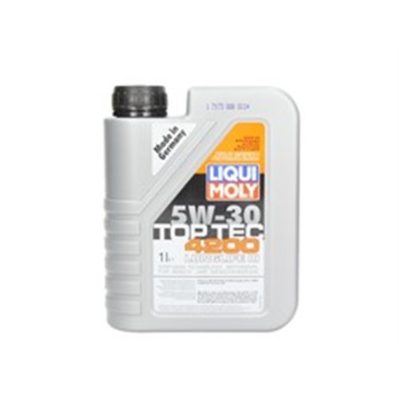 LIM8972 5W30 1L Engine oil TopTec 4200 (1L) SAE 5W30 API CF SN ACEA C3 BMW LL