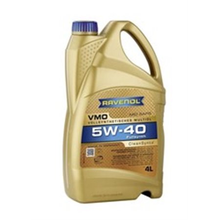 RAV VMO SAE 5W40 4L Моторное масло RAVENOL 