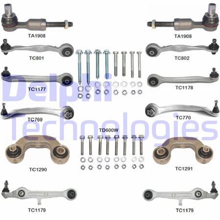 TC1500KIT Remondikomplekt,õõtshoob DELPHI