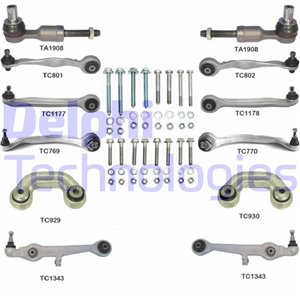 TC1900KIT  Silla komplektid, esi DELPHI 