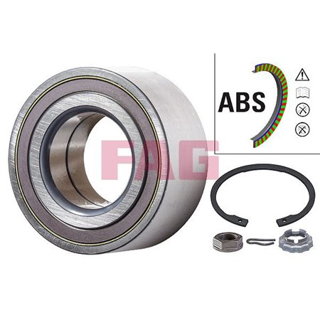 713 6401 80 Wheel Bearing Kit Schaeffler FAG