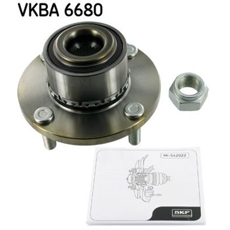 VKBA 6680 Комплект подшипника ступицы колеса SKF