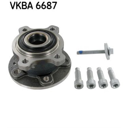 VKBA 6687  Wheel bearing kit with a hub SKF 