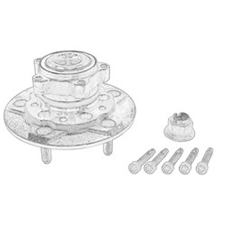 2375615  Wheel bearing kit with a hub FORD 