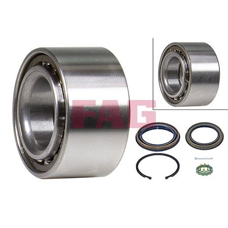 713 6136 30 Комплект подшипника ступицы колеса Schaeffler FAG