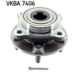 VKBA 7406  Wheel bearing kit with a hub SKF 