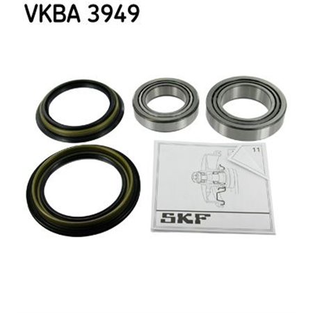 VKBA 3949 Rattalaagrikomplekt SKF