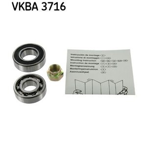 VKBA 3716 Hjullagersats SKF - Top1autovaruosad