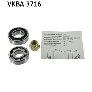 VKBA 3716 Wheel Bearing Kit SKF - Top1autovaruosad