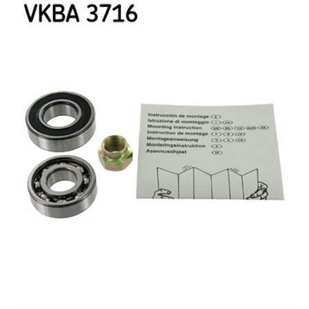 VKBA 3716  Wheel bearing kit SKF 
