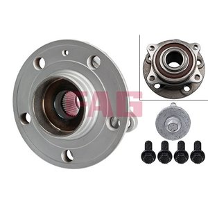 713 6605 10  Wheel bearing kit with a hub FAG 