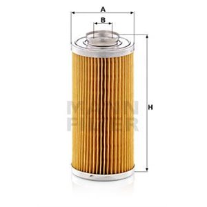 H 724/2 Filter, operating hydraulics MANN-FILTER - Top1autovaruosad