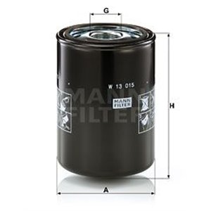 W 13 015  Hydraulic filter MANN FILTER 