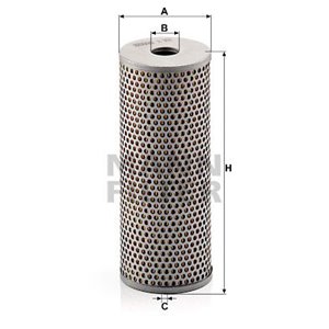 H 962  Hydraulic filter MANN FILTER 