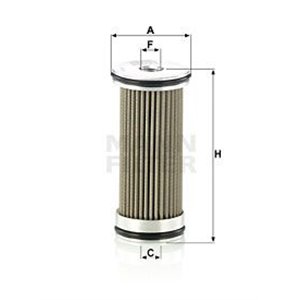 HD 266 x Filter, Drift hydraulik MANN-FILTER - Top1autovaruosad