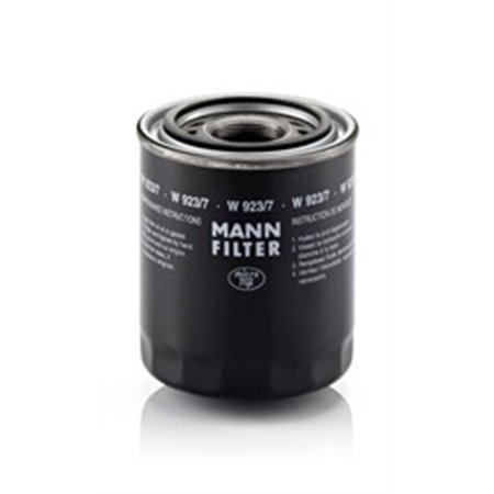 W 923/7  Gearbox hydraulic filter MANN FILTER 